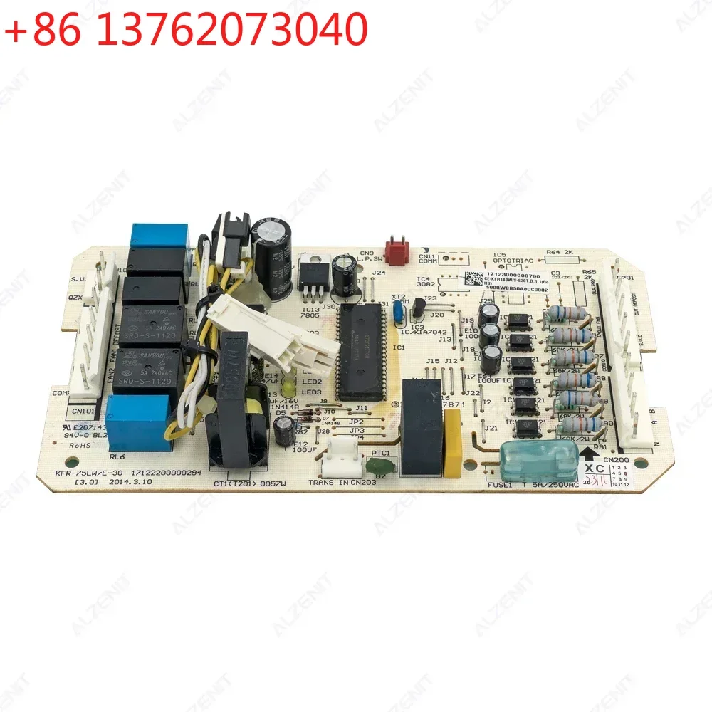 New For Midea Air Conditioner Outdoor Unit Control Board KFR-75LW/E-30 Circuit PCB KFR-120W/S-511Q Conditioning Parts
New For Midea Air Conditioner Outdoor Unit Control Board KFR-75LW/E-30 Circuit PCB KFR-120W/S-511Q Conditioning Parts