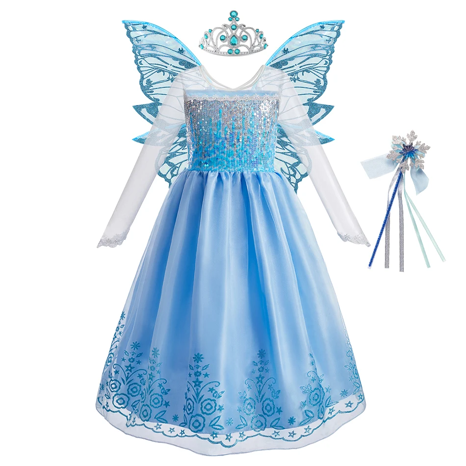 Girls Clothes Sets Kids Halloween Elsa Princess Dresses Baby Girl Snow Queen Cosplay Costume Child Christmas Gift Party Dress
Girls Clothes Sets Kids Halloween Elsa Princess Dresses Baby Girl Snow Queen Cosplay Costume Child Christmas Gift Party Dress