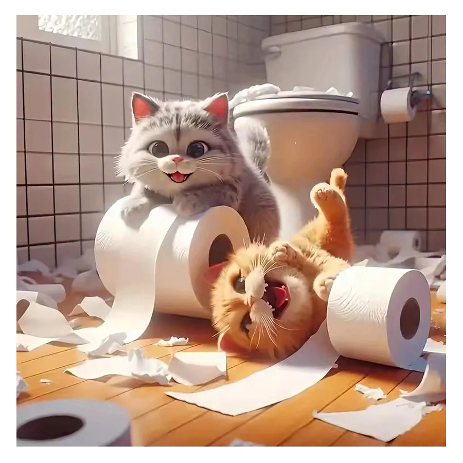 Алмазная картина забавное животное кошка DIY Алмазная мозаика мультфильм Китти играющая на бумаге горный хрусталь фотографии Декор для ванной комнаты ремесло искусство 
Алмазная картина забавное животное кошка DIY Алмазная мозаика мультфильм Китти играющая на бумаге горный хрусталь фотографии Декор для ванной комнаты ремесло искусство