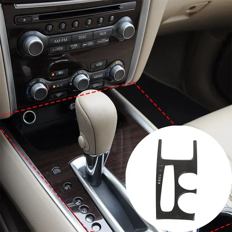 For 2013-18 Nissan Pathfinder ABS Carbon Fiber Car Central Control Gear Panel Frame Sticker Car Interior Protection Accessories
For 2013-18 Nissan Pathfinder ABS Carbon Fiber Car Central Control Gear Panel Frame Sticker Car Interior Protection Accessories