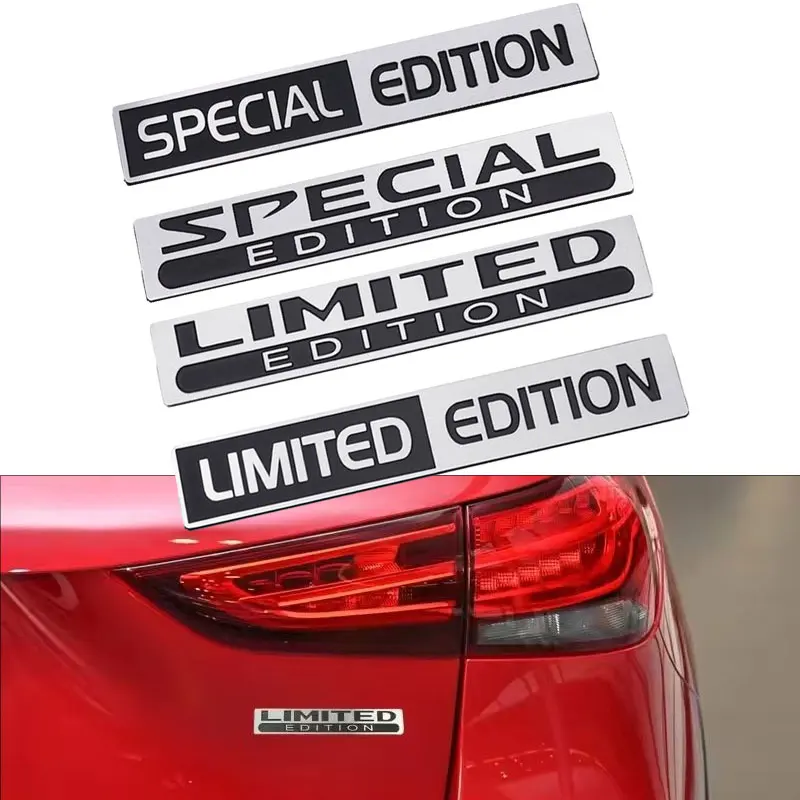 3D самоклеящиеся алюминиевые буквы, ограниченная серия, логотип, эмблема, наклейка на задний багажник автомобиля, значок на крыло, боковая наклейка, аксессуары
3D самоклеящиеся алюминиевые буквы, ограниченная серия, логотип, эмблема, наклейка на задний багажник автомобиля, значок на крыло, боковая наклейка, аксессуары