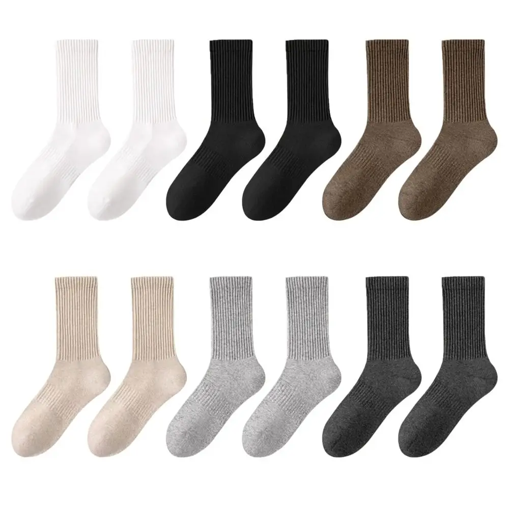 Winter Warm Medium Tube Cotton Socks Solid Color Thick Medium Tube Sock Thermal Fleece Stocking
Winter Warm Medium Tube Cotton Socks Solid Color Thick Medium Tube Sock Thermal Fleece Stocking