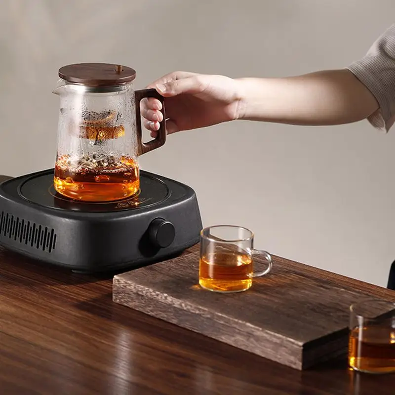 Glass Teapot With Removable Infuser Press Control Glass Tea Kettle Heat-Resistant Glass Tea Kettle For Home Living Room Cafe
Glass Teapot With Removable Infuser Press Control Glass Tea Kettle Heat-Resistant Glass Tea Kettle For Home Living Room Cafe