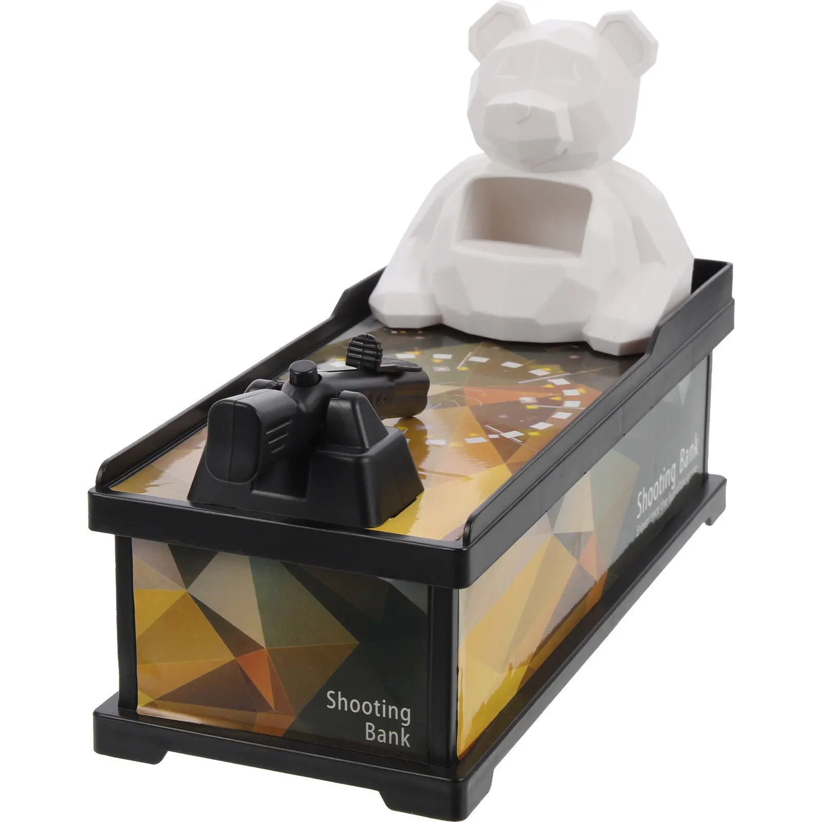 Shooting Bear Piggy Bank Cute Coin Storage Box Kids Room Desktop Decoration Money Saving Jar Creative Shape Gift
Shooting Bear Piggy Bank Cute Coin Storage Box Kids Room Desktop Decoration Money Saving Jar Creative Shape Gift