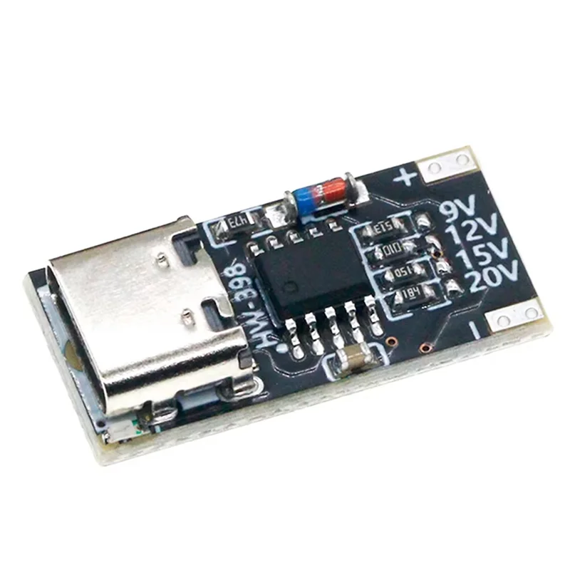 New--8PCS USB-C PD3.0 Trigger Charging Module PD/QC Decoy Board Fast Charge USB Type-C 9V 12V 15V 20V 5A Adjustable Voltage
New--8PCS USB-C PD3.0 Trigger Charging Module PD/QC Decoy Board Fast Charge USB Type-C 9V 12V 15V 20V 5A Adjustable Voltage