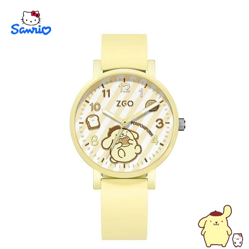 Sanrio Pompompurin cartoon cute student watch creative boys and girls analog watch anime merch Christmas Halloween gift
Sanrio Pompompurin cartoon cute student watch creative boys and girls analog watch anime merch Christmas Halloween gift