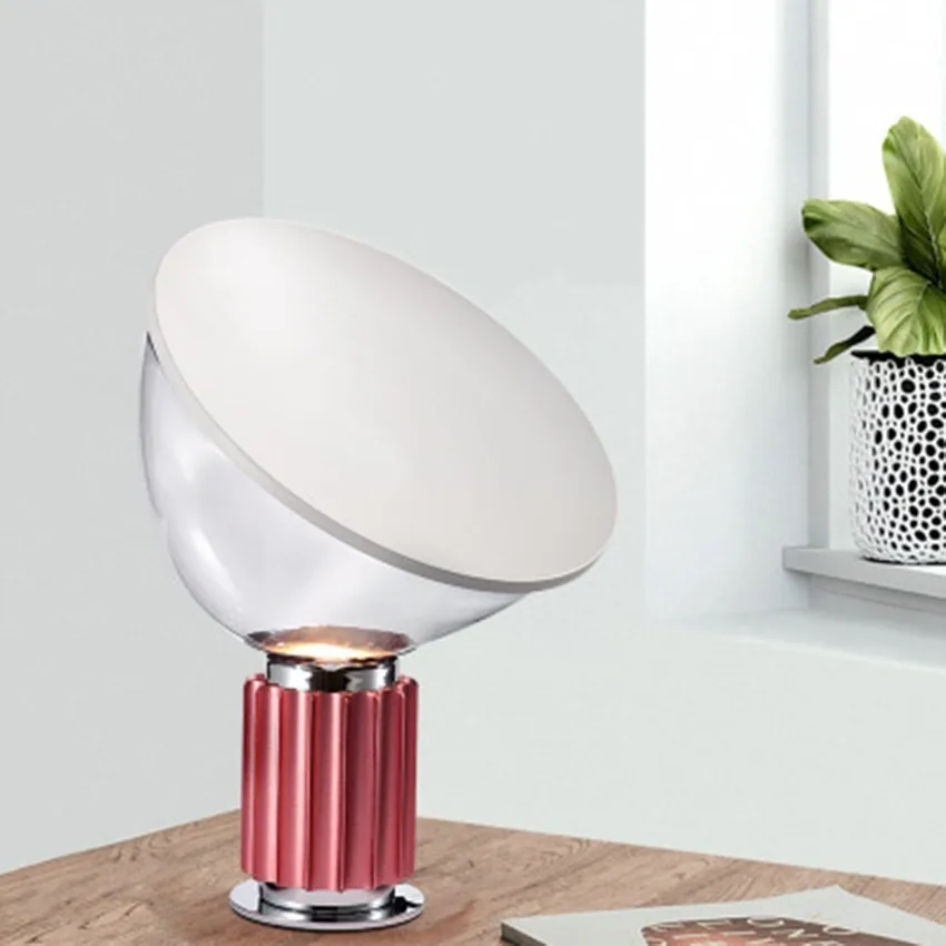 Taccia Table Lamp replica designer glass lamp living room Studio desk lamp bedroom beside floodlight industrial radar light
Taccia Table Lamp replica designer glass lamp living room Studio desk lamp bedroom beside floodlight industrial radar light