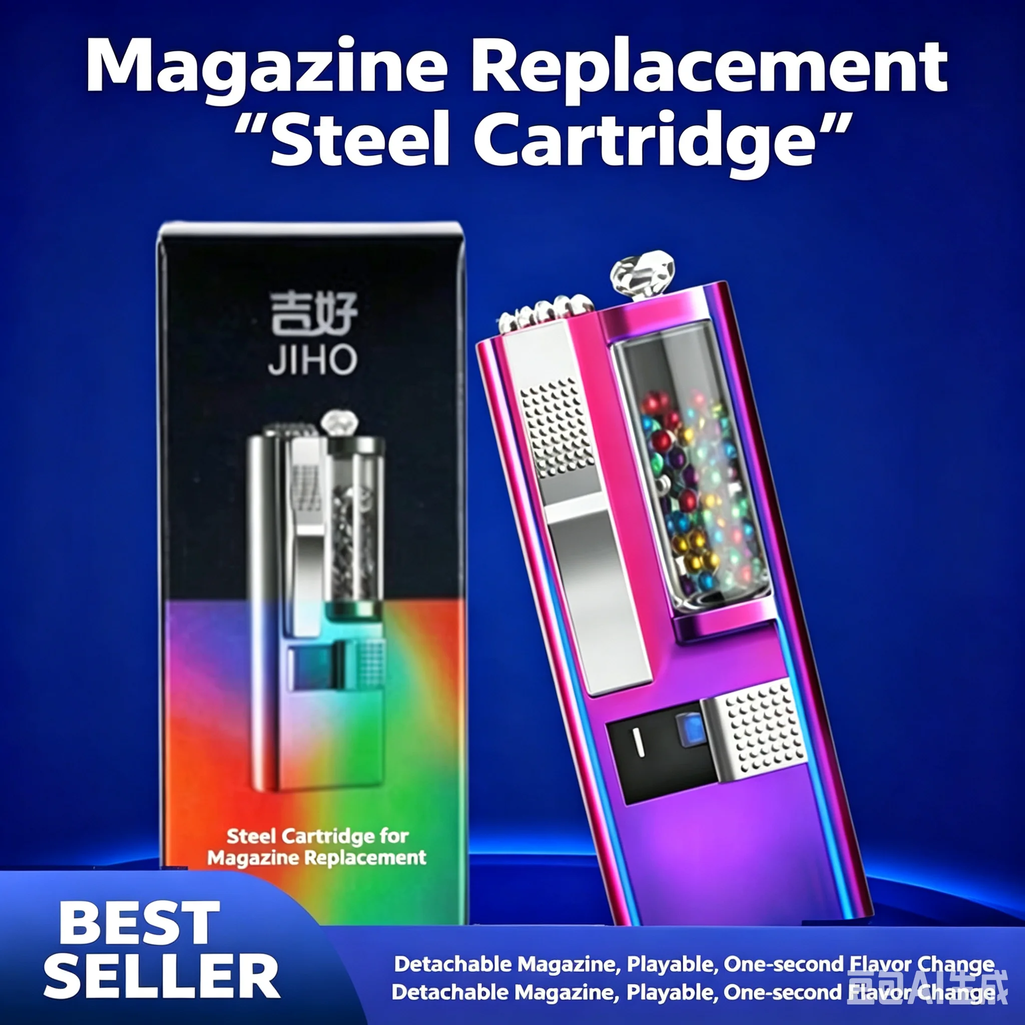 Upgraded Steel Pop Bead Dispenser, Reusable Metal Bead Box for Cigarette Flavor Beads Mint mixed flavor cigarette accessories
Upgraded Steel Pop Bead Dispenser, Reusable Metal Bead Box for Cigarette Flavor Beads Mint mixed flavor cigarette accessories