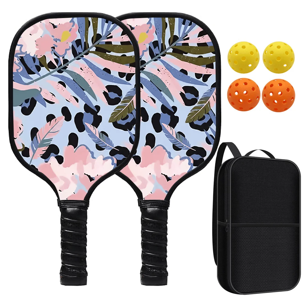 Pickleball Paddle Set 2PCS with Balls and Bag Fiberglass Rackets Lightweight Non-Slip Grip for Beginners Outdoor Play
Pickleball Paddle Set 2PCS with Balls and Bag Fiberglass Rackets Lightweight Non-Slip Grip for Beginners Outdoor Play