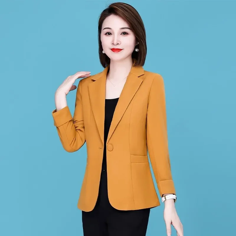 High-end Suit And Short Coats Women Spring Autumn 2023 New Fashion Mother Temperament Casual Professional Pink Small Suit Female
High-end Suit And Short Coats Women Spring Autumn 2023 New Fashion Mother Temperament Casual Professional Pink Small Suit Female