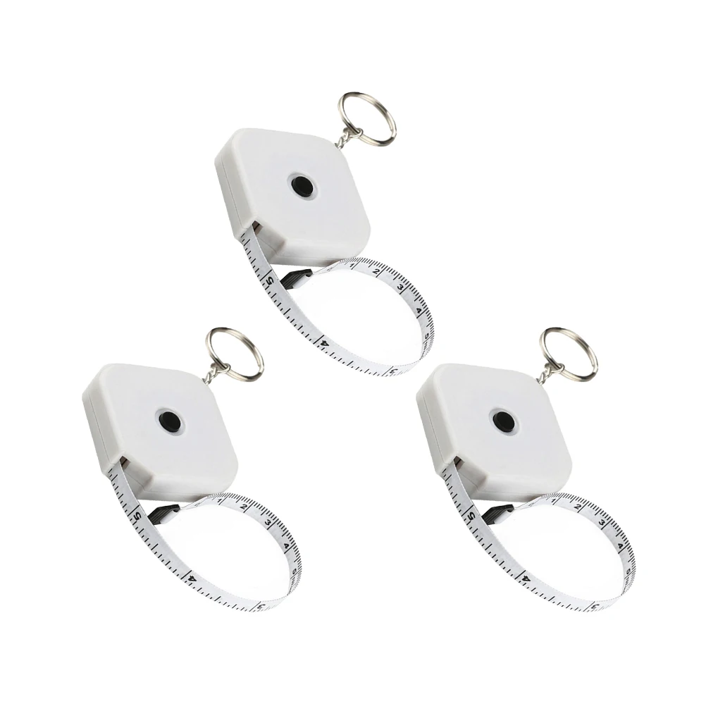 3pcs Square Measuring Tape Mini Portable Body Home Fitness Use Small Tapeline Tool Keychain Design Retractable Measuring Tapes
3pcs Square Measuring Tape Mini Portable Body Home Fitness Use Small Tapeline Tool Keychain Design Retractable Measuring Tapes