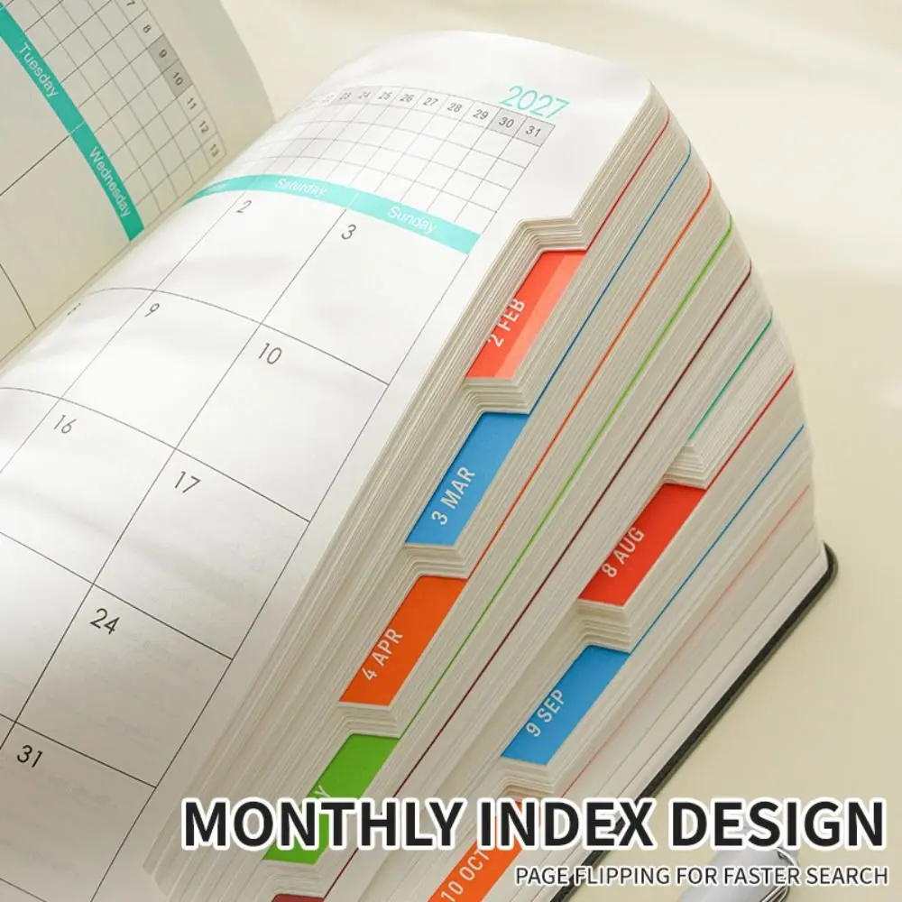 A5 2027 Schedule Book with Calendar Efficiency Manual 365 Day Planner English Diary Weekly Planner School Office Supplies
A5 2027 Schedule Book with Calendar Efficiency Manual 365 Day Planner English Diary Weekly Planner School Office Supplies