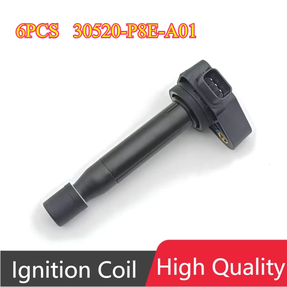 6Pcs 30520-P8E-A01 30520P8EA01 30520P8FA01 30520P8FA02 30520P8ES01 UF242 Ignition Coil For Honda Odyssey Accord Acura 1999-2010
6Pcs 30520-P8E-A01 30520P8EA01 30520P8FA01 30520P8FA02 30520P8ES01 UF242 Ignition Coil For Honda Odyssey Accord Acura 1999-2010