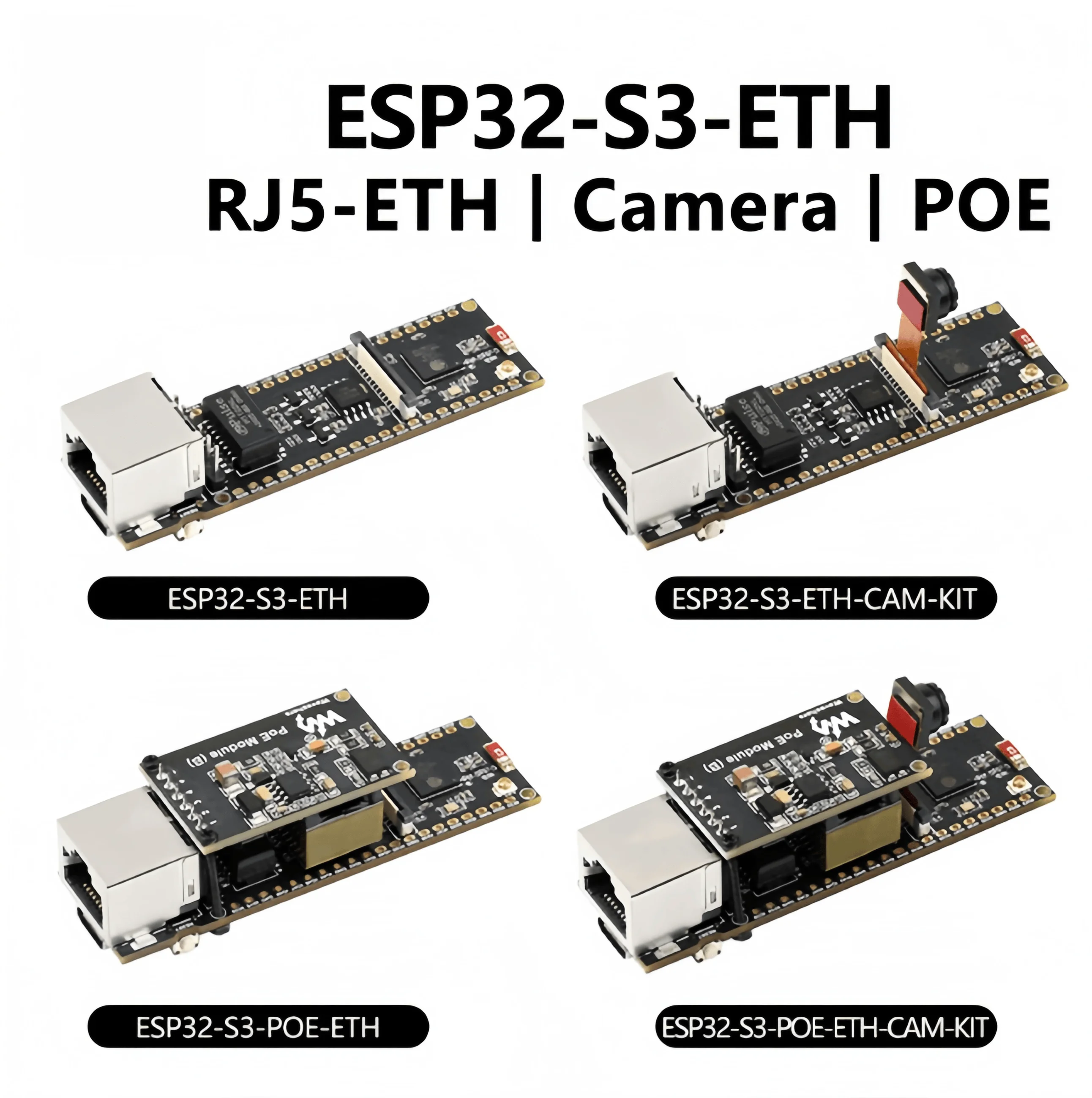 ESP32-S3 ETH Cam Ethernet Development Board PoE SD Card and Camera Support Raspberry Pi Pico Form Factor Compatible
ESP32-S3 ETH Cam Ethernet Development Board PoE SD Card and Camera Support Raspberry Pi Pico Form Factor Compatible