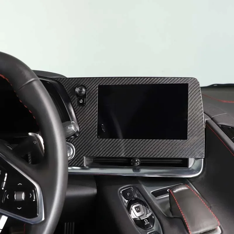 For Chevrolet Corvette C8 Stingray Z51 Z06 2020-2024 Real Carbon Fiber Car Navigation Screen Cover Trim Sticker Car Accessories
For Chevrolet Corvette C8 Stingray Z51 Z06 2020-2024 Real Carbon Fiber Car Navigation Screen Cover Trim Sticker Car Accessories