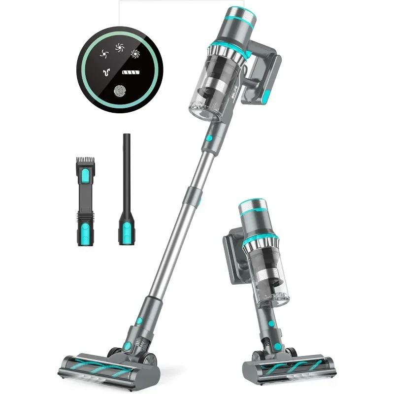 BVC11 Cordless Vacuum Cleaner, 450W 38Kpa Stick Vacuum with 50 mins runtime, 13000RPM Burshless Motor
BVC11 Cordless Vacuum Cleaner, 450W 38Kpa Stick Vacuum with 50 mins runtime, 13000RPM Burshless Motor