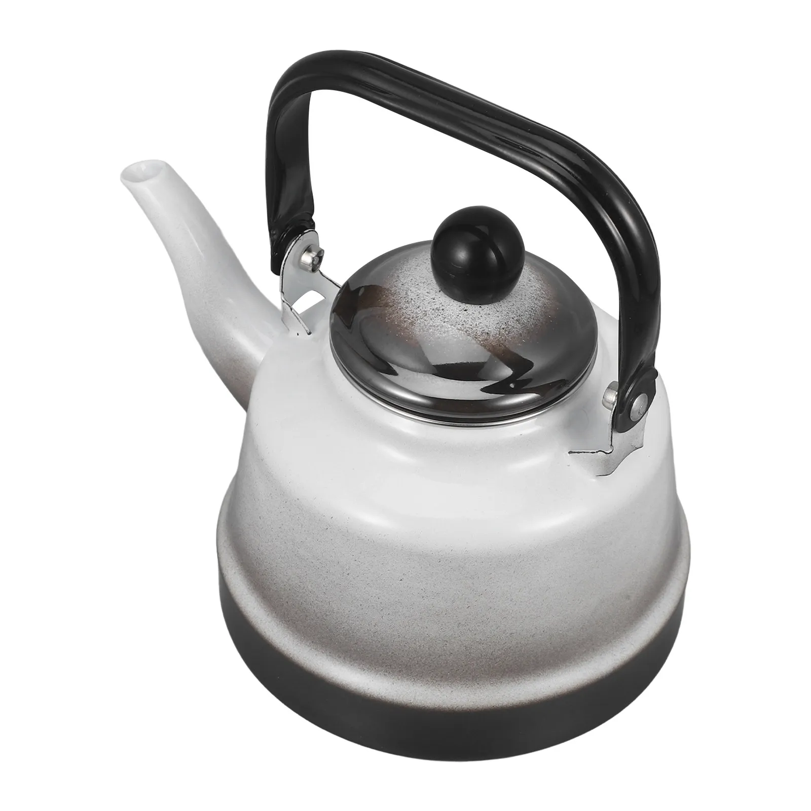 Vintage Enamel Tea Kettle 1.7L Retro Water Boiling Kettle Ergonomic Handle Stovetop Compatible Heat Fast Small Kitchen Pot
Vintage Enamel Tea Kettle 1.7L Retro Water Boiling Kettle Ergonomic Handle Stovetop Compatible Heat Fast Small Kitchen Pot