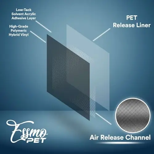 Matte Black 3K Carbon Fiber Texture Vinyl Wrap For Automotive Use, Bubble-Free With Air Release Channels, Self-Adhesive Film
Matte Black 3K Carbon Fiber Texture Vinyl Wrap For Automotive Use, Bubble-Free With Air Release Channels, Self-Adhesive Film