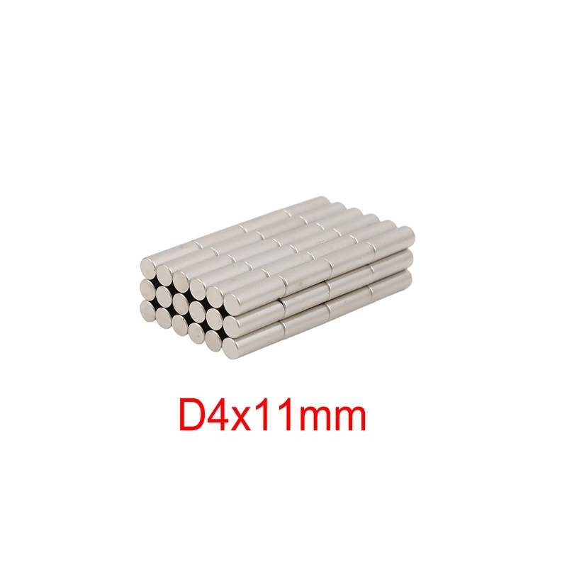 Permanent Magnets Strong Super Powerful Neodymium Round Magnetic Disc 4x11mm
Permanent Magnets Strong Super Powerful Neodymium Round Magnetic Disc 4x11mm