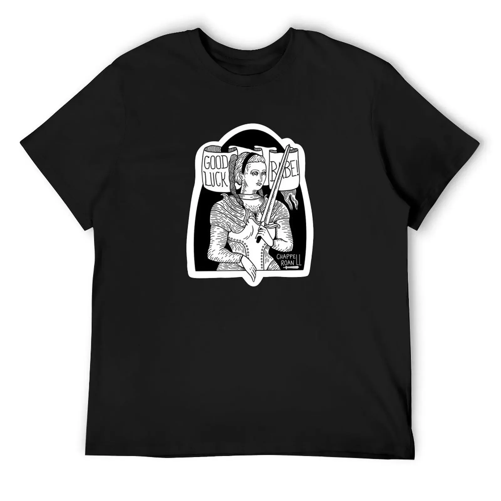 Good Luck Babe! Chappell Roan Joan of Arc T-Shirt sublime aesthetic clothes blue archive t shirt men
Good Luck Babe! Chappell Roan Joan of Arc T-Shirt sublime aesthetic clothes blue archive t shirt men