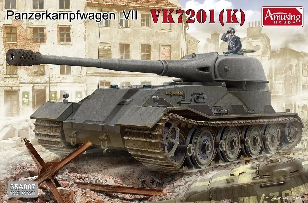 1/35 Amusing Hobby 35A007 VK7201 Panzerkampfwagen VII Löwe assembly Scale diy toys Model Kit
1/35 Amusing Hobby 35A007 VK7201 Panzerkampfwagen VII Löwe assembly Scale diy toys Model Kit