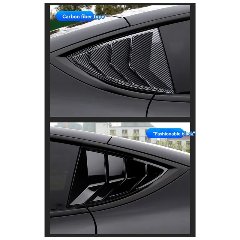 A99F-Car Rear Shutter Window Cover For Tesla Model Y Rear Triangular Louver Decoration Cover Accessories
A99F-Car Rear Shutter Window Cover For Tesla Model Y Rear Triangular Louver Decoration Cover Accessories