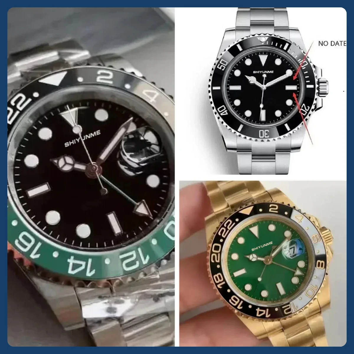 A186 Магазин 904L Stee Мужские механические часы класса люкс Подводная лодка Зеленый/черный керамический механизм Лучший серийный номер Издание Яхта
A186 Магазин 904L Stee Мужские механические часы класса люкс Подводная лодка Зеленый/черный керамический механизм Лучший серийный номер Издание Яхта