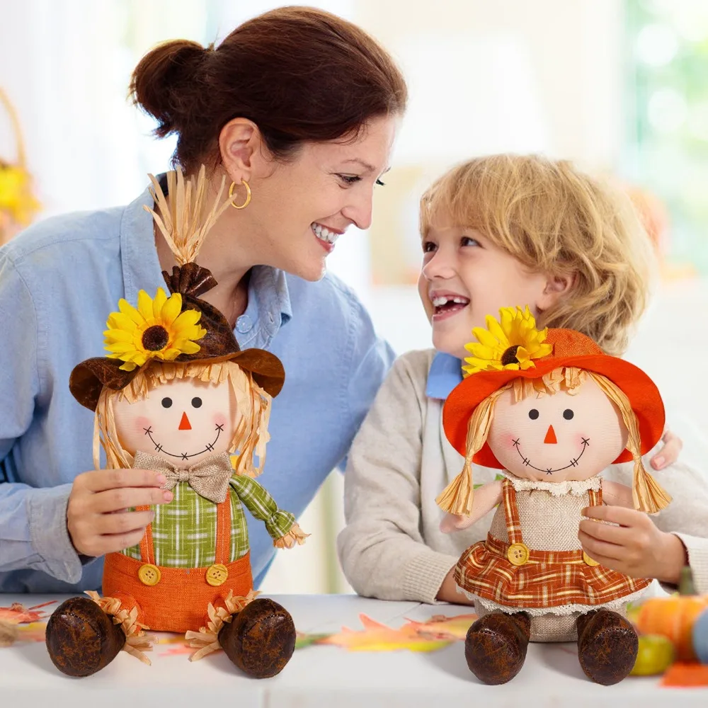 Funny Cute Scarecrow Gnome Doll Plush Blessing Autumn Dwarf Doll Stuffed Gnome Doll Plushies Harvest Festival
Funny Cute Scarecrow Gnome Doll Plush Blessing Autumn Dwarf Doll Stuffed Gnome Doll Plushies Harvest Festival