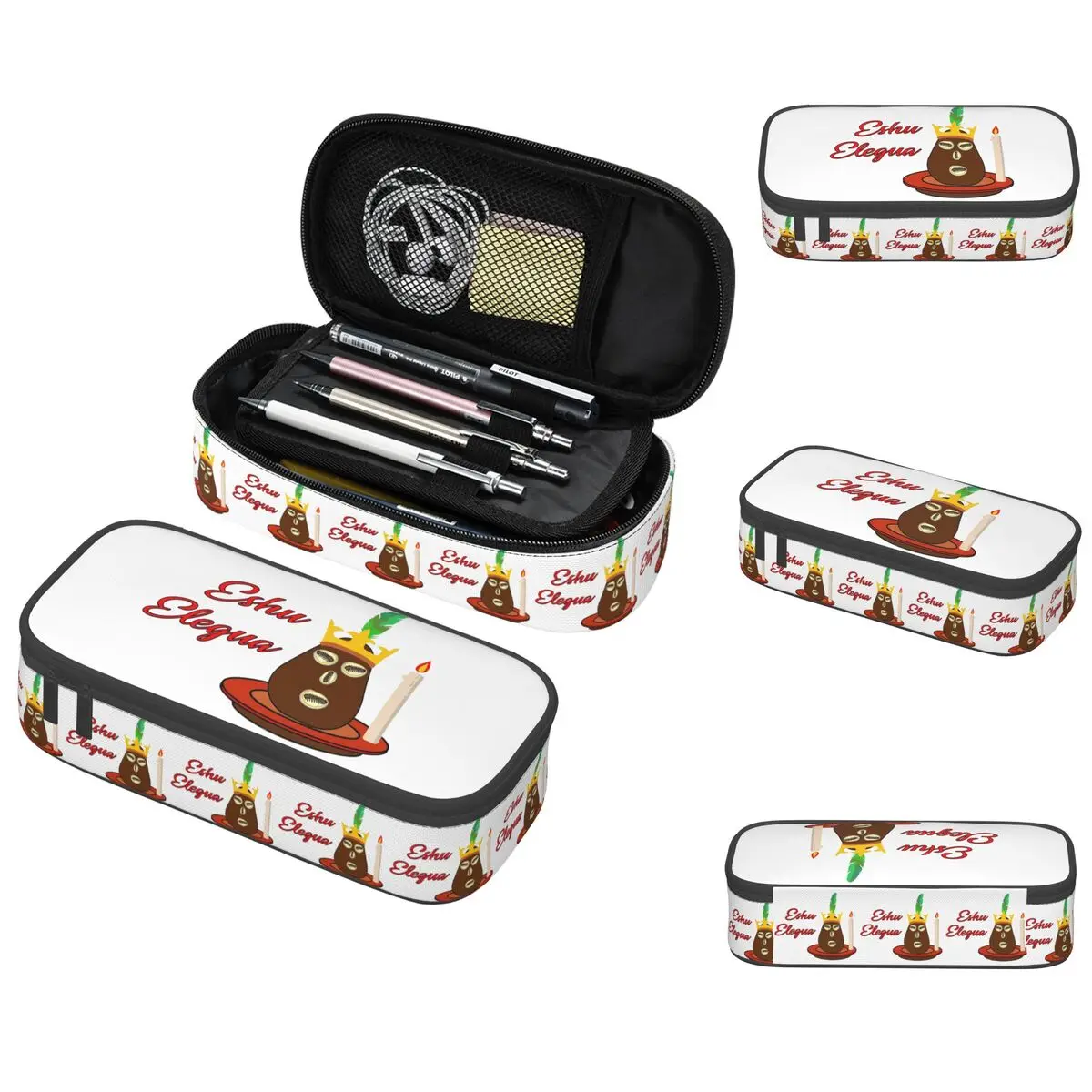 Eshu Eleggua Pencil Case for Students School Pen Box Pencil Bag Stationery Supplies Pen Holder Bag
Eshu Eleggua Pencil Case for Students School Pen Box Pencil Bag Stationery Supplies Pen Holder Bag