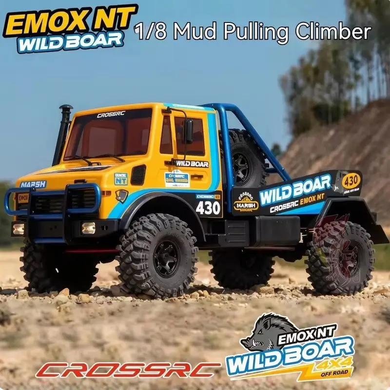 New Crossrc 1/8 Emox Nt Big Wild Boar Mud Rally Climbing Car Remote Control Electric Off-Road Rainforest Crossing Gift For All
New Crossrc 1/8 Emox Nt Big Wild Boar Mud Rally Climbing Car Remote Control Electric Off-Road Rainforest Crossing Gift For All
