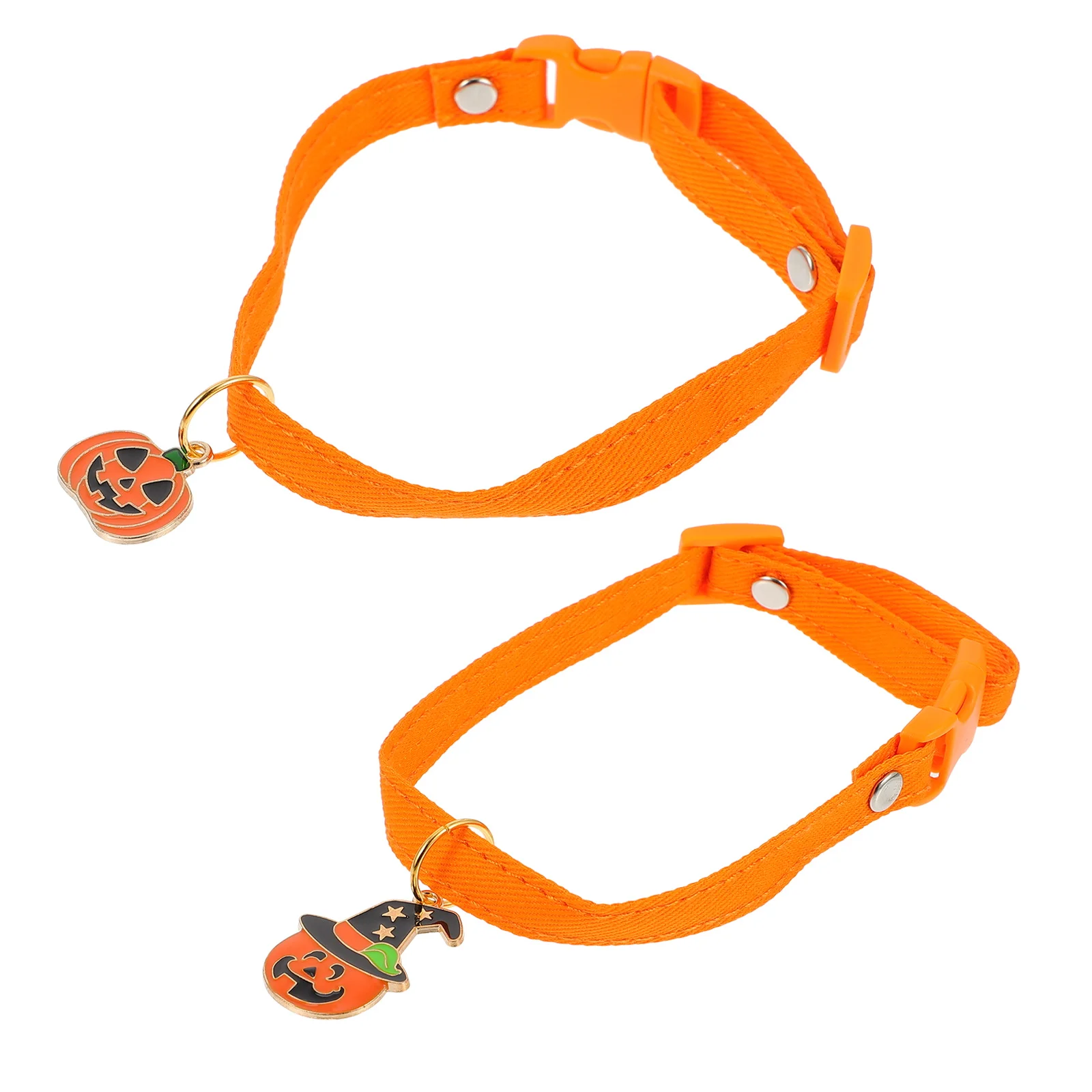 2Pcs Halloween Pumpkin Hat Collars Adorable Bright Color Pet Neck Chain Comfortable Texture Dog Cat Necklace Choker
2Pcs Halloween Pumpkin Hat Collars Adorable Bright Color Pet Neck Chain Comfortable Texture Dog Cat Necklace Choker