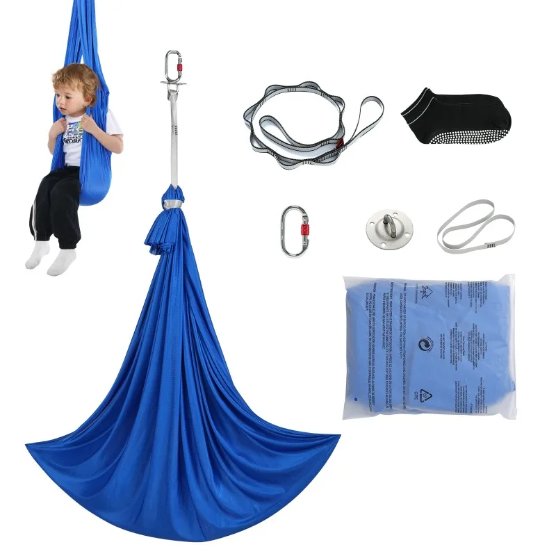 Sensory Swing for Kids with Special Needs 3 Yards Therapy Swing Cuddle Swing Indoor Hammock for Child Adult with Autism
Sensory Swing for Kids with Special Needs 3 Yards Therapy Swing Cuddle Swing Indoor Hammock for Child Adult with Autism