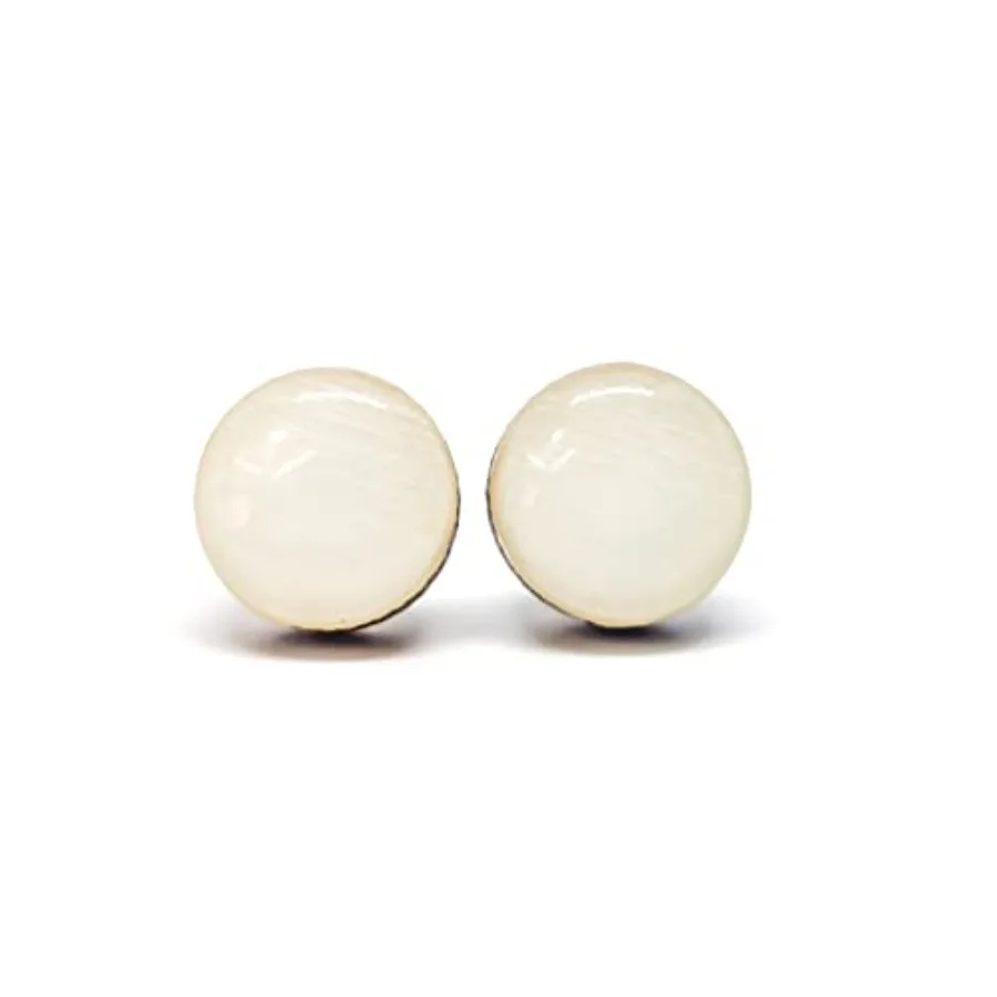 Stud Earrings Set, Neutral Earth Tones, 10 mm, Round Studs for Women Men, Handmade, Stainless Steel Posts for Sensitive Ears, L
Stud Earrings Set, Neutral Earth Tones, 10 mm, Round Studs for Women Men, Handmade, Stainless Steel Posts for Sensitive Ears, L
