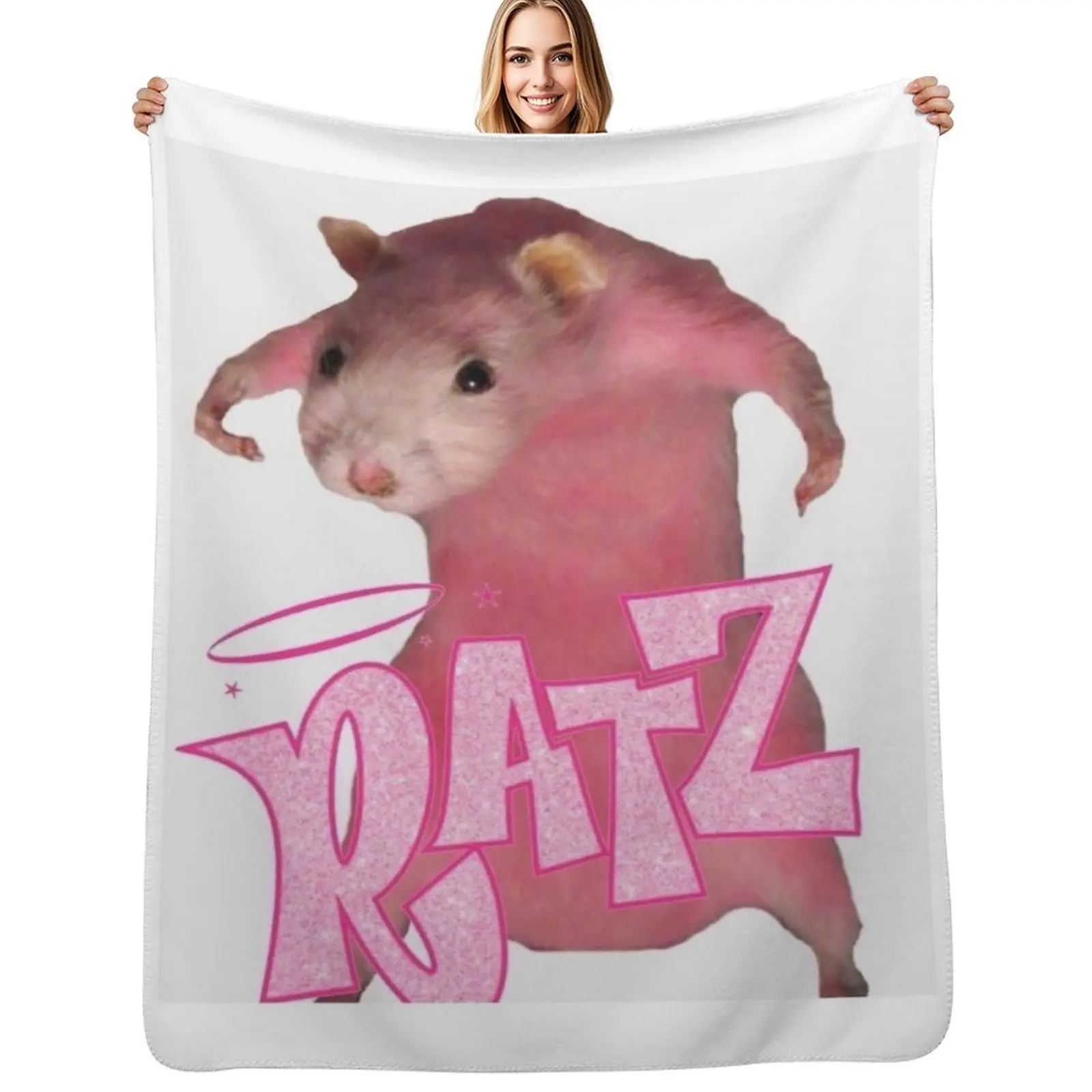 funny RATZ Throw Blanket Stain Resistant Cozy Warm Blanket
funny RATZ Throw Blanket Stain Resistant Cozy Warm Blanket