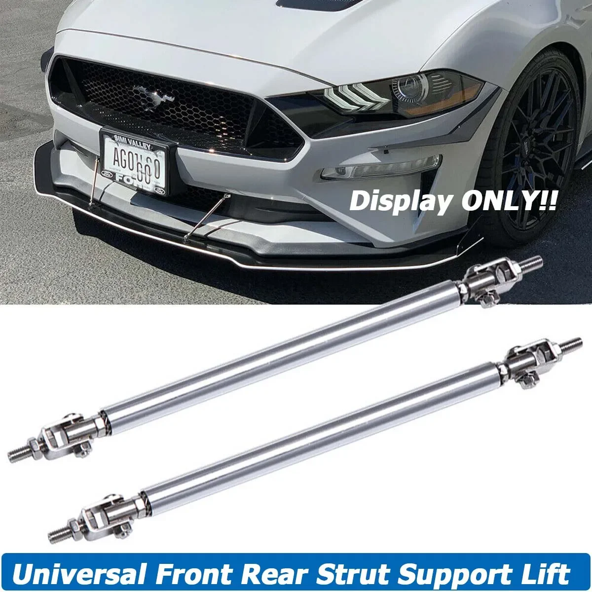 2PCS For Ford Mustang Focus GT SE 2000-2024 Universal Front Rear Bumper Lip Splitter Strut Rod Tie Support Bar Car Accessories
2PCS For Ford Mustang Focus GT SE 2000-2024 Universal Front Rear Bumper Lip Splitter Strut Rod Tie Support Bar Car Accessories