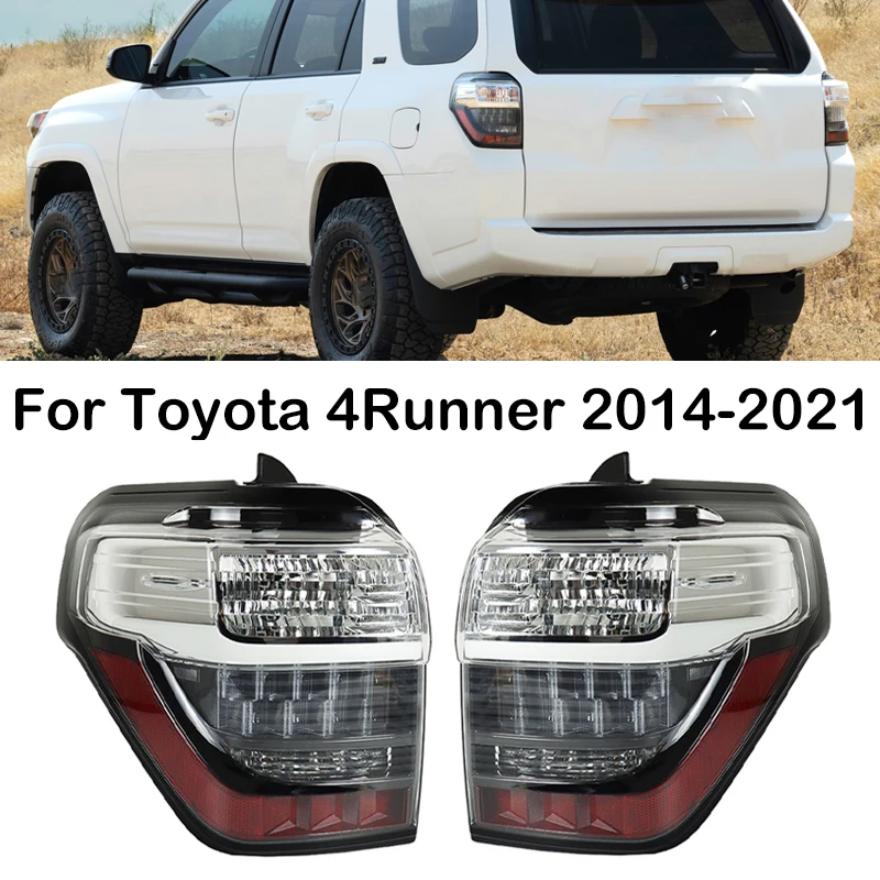 For Toyota 4Runner 2014-2021 LED Car Rear Bumper Tail Light Brake Light Warning Lamp Turn Signal Light Taillights 81511-35402
For Toyota 4Runner 2014-2021 LED Car Rear Bumper Tail Light Brake Light Warning Lamp Turn Signal Light Taillights 81511-35402