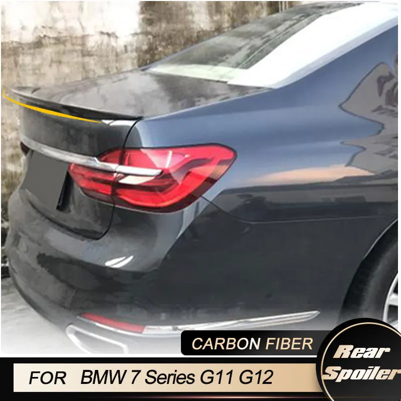 Car Rear Trunk Spoiler Wings for BMW 7 Series G11 G12 740i 750i Sedan 2016-2022 Rear Spoiler Boot Lid Wing Lip Carbon Fiber
Car Rear Trunk Spoiler Wings for BMW 7 Series G11 G12 740i 750i Sedan 2016-2022 Rear Spoiler Boot Lid Wing Lip Carbon Fiber