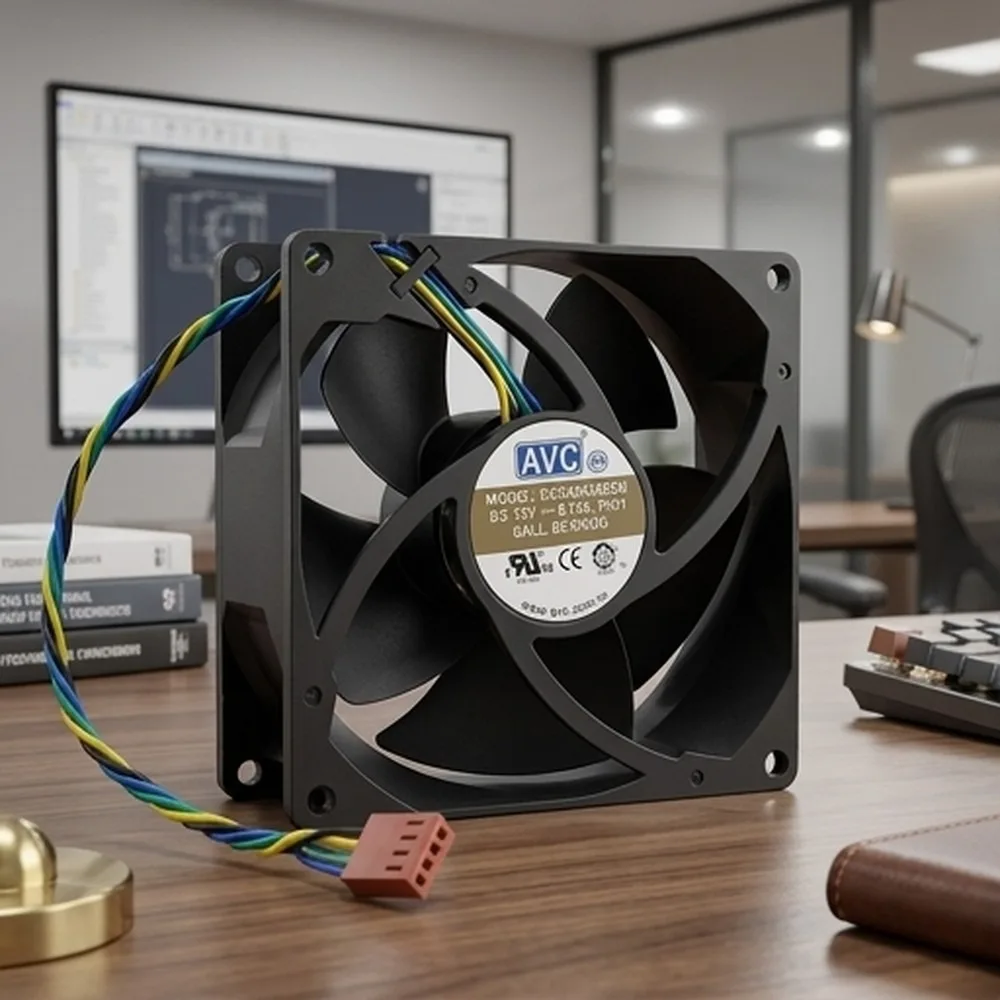 For AVC DESA0938B2M P001 9038 DC12V 0.75A 9CM 4-Pin Dual Ball Cooling Fan
For AVC DESA0938B2M P001 9038 DC12V 0.75A 9CM 4-Pin Dual Ball Cooling Fan