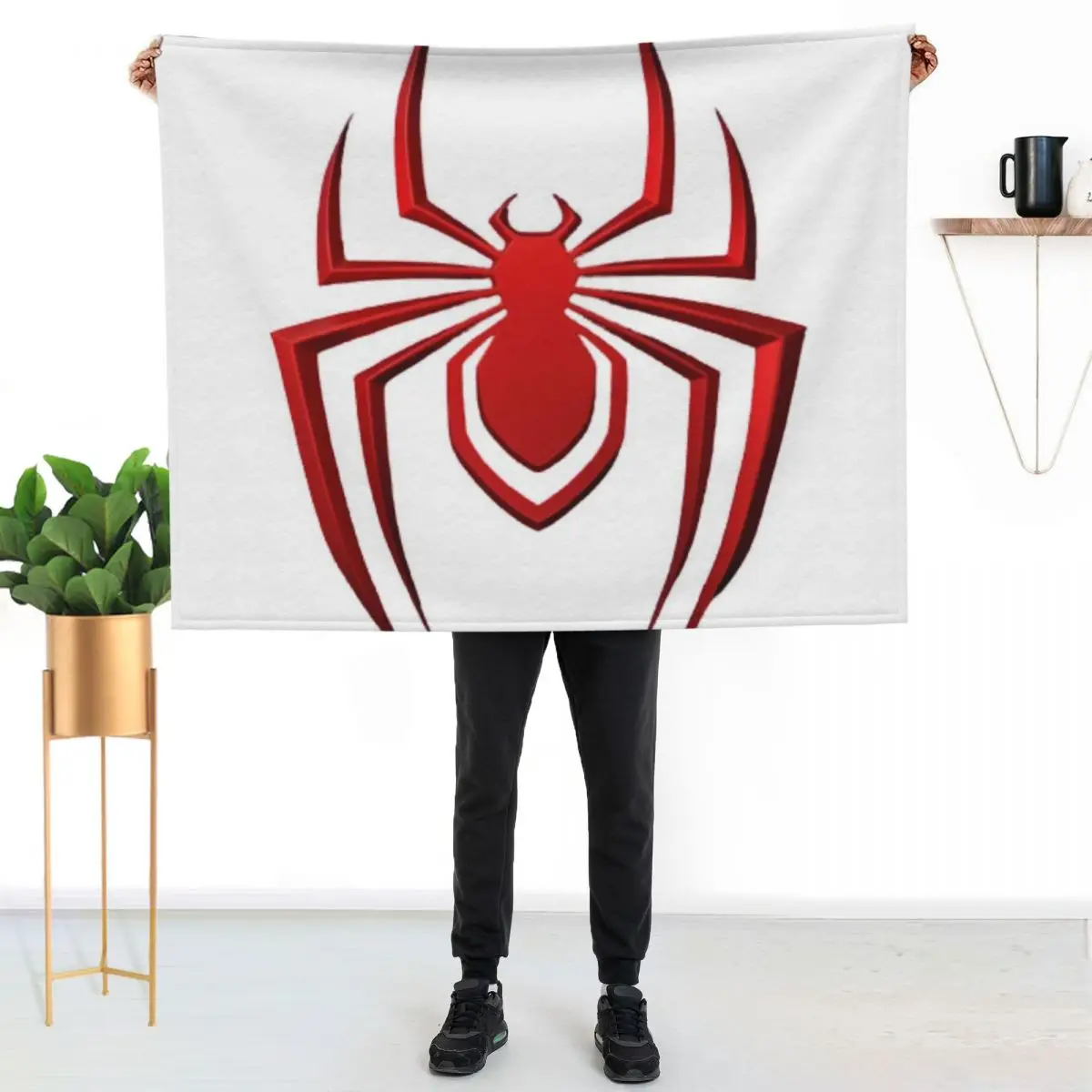 Spider print Throw Blanket Fuzzy Plush Throw Blanket for Sofa Chair
Spider print Throw Blanket Fuzzy Plush Throw Blanket for Sofa Chair