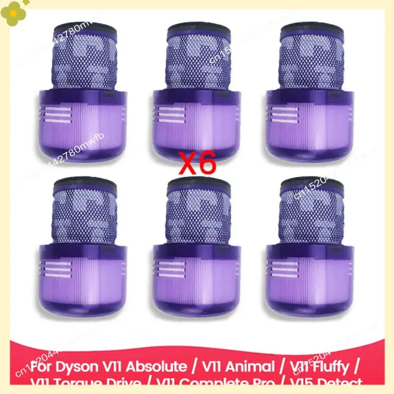 LDHL 6 шт. фильтр для пылесосов Dyson V11 Absolute V11 Animal V11 V11 Torque Drive V11 Complete Pro V15 Detect
LDHL 6 шт. фильтр для пылесосов Dyson V11 Absolute V11 Animal V11 V11 Torque Drive V11 Complete Pro V15 Detect