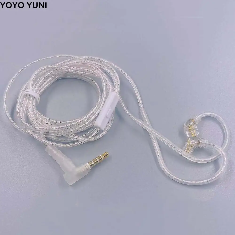 Silver Plated KZ Earphones Cables Upgrade Cable 3.5MM 2PIN KZ Headphones Wire In Ear High-Purity Wired Earphones KZ
Silver Plated KZ Earphones Cables Upgrade Cable 3.5MM 2PIN KZ Headphones Wire In Ear High-Purity Wired Earphones KZ