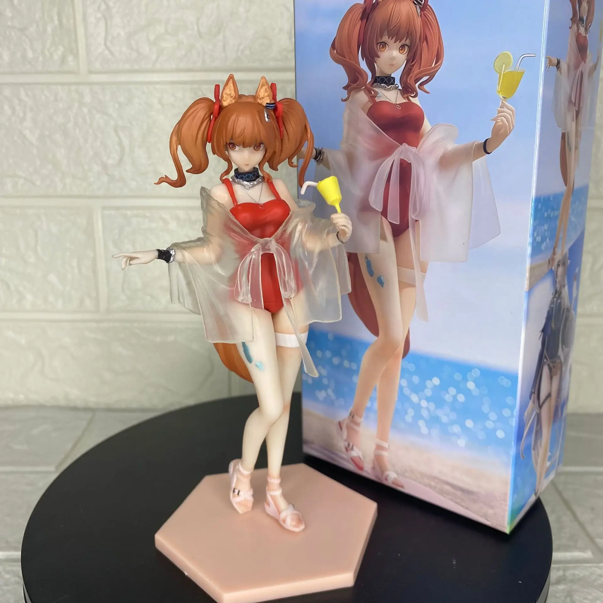 17cm Arknights Angelina Anime Game Figure Shining Summer Time Action Figure Figurine Sexy Collectible Model Doll Toy
17cm Arknights Angelina Anime Game Figure Shining Summer Time Action Figure Figurine Sexy Collectible Model Doll Toy