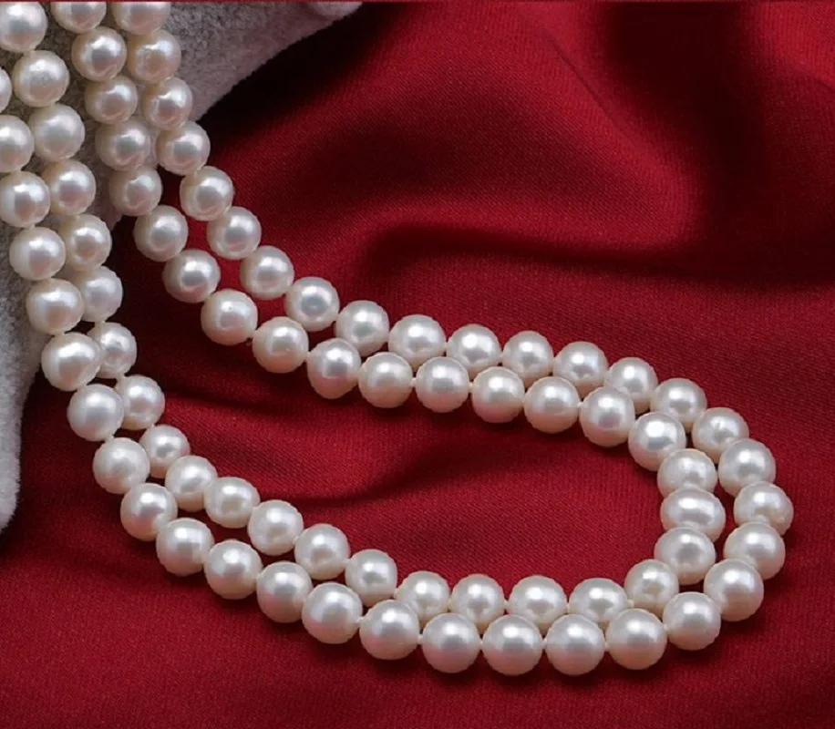 Suitable For Any Occasion New Pretty Popular Design 6-7mm Round White Akoya Real Natural Pearl Necklace 94cm/37inch
Suitable For Any Occasion New Pretty Popular Design 6-7mm Round White Akoya Real Natural Pearl Necklace 94cm/37inch