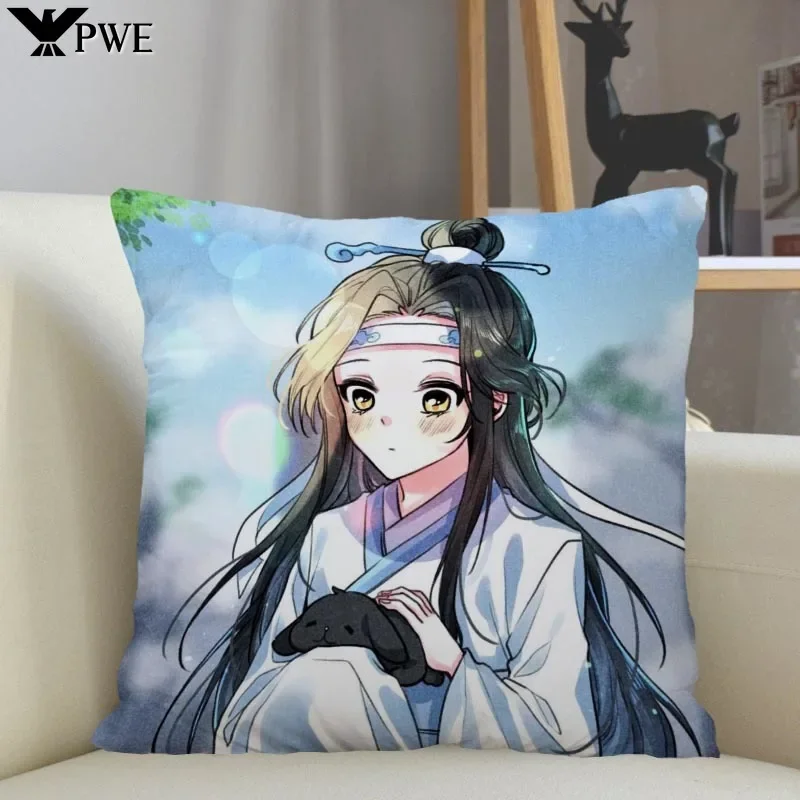 Custom Lan WangJi Pillowcase Home Decoration 45x45cm Zipper Square Pillowcase Throw Pillow Cover Drop Shipping
Custom Lan WangJi Pillowcase Home Decoration 45x45cm Zipper Square Pillowcase Throw Pillow Cover Drop Shipping