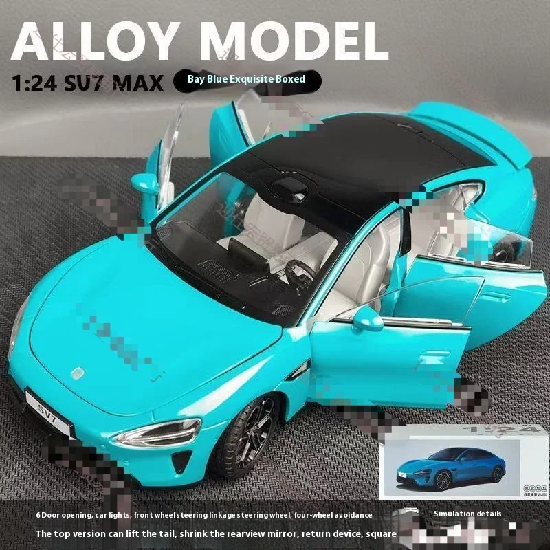 Xiaomi SU7 Alloy Car Model 1:24 Scale Children's Toy Sports Car Collectible Display UTR Object Gift
Xiaomi SU7 Alloy Car Model 1:24 Scale Children's Toy Sports Car Collectible Display UTR Object Gift