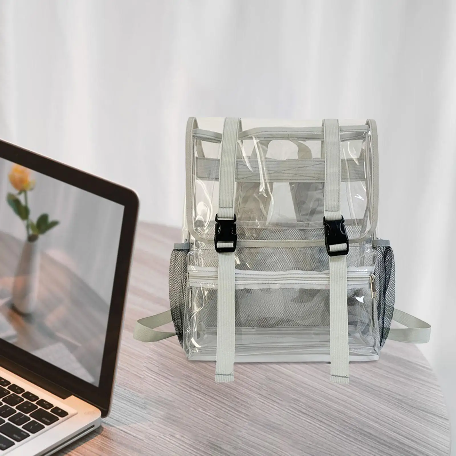 PVC Clear Backpack Rucksack Backpacks Large Bookbag Daypack Transparent Bag for
PVC Clear Backpack Rucksack Backpacks Large Bookbag Daypack Transparent Bag for