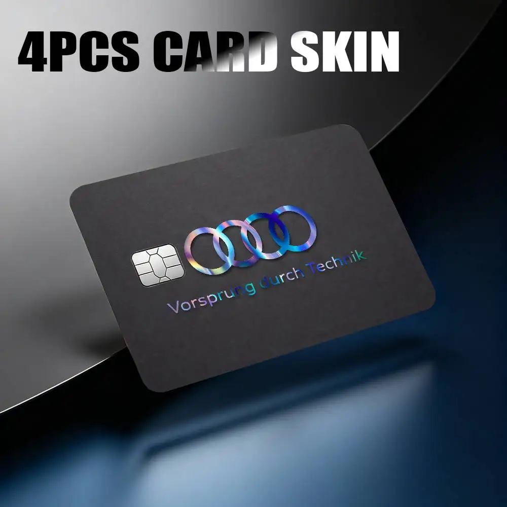 For Audi stickers Laser Reflective Card Skin Sticker For Debit Credit Card
For Audi stickers Laser Reflective Card Skin Sticker For Debit Credit Card