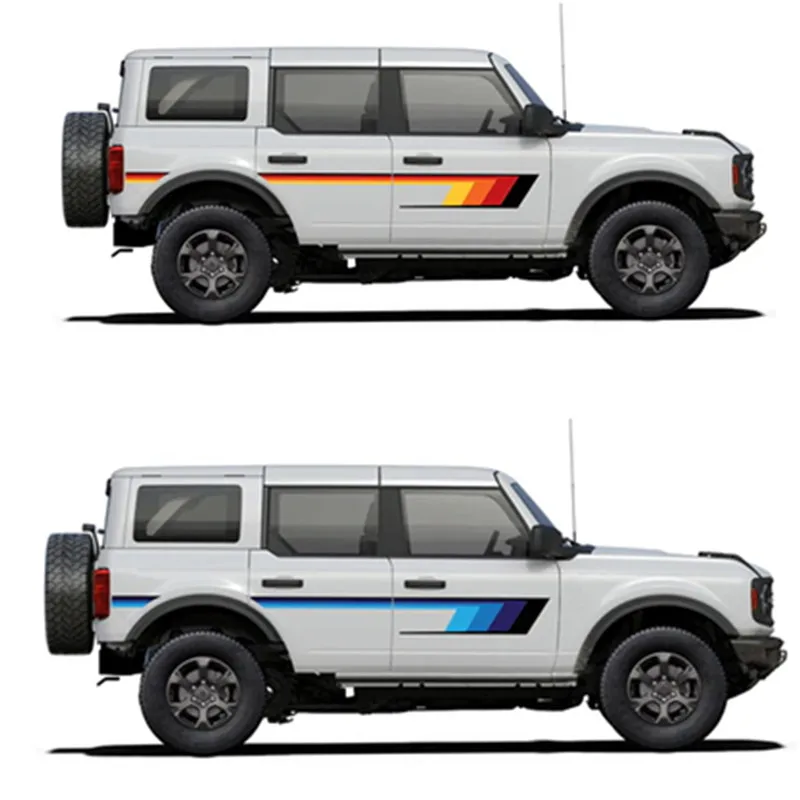 Car Stickers FOR Ford Bronco 5-door version Customized modification fashionable Vinyl decal accessories
Car Stickers FOR Ford Bronco 5-door version Customized modification fashionable Vinyl decal accessories
