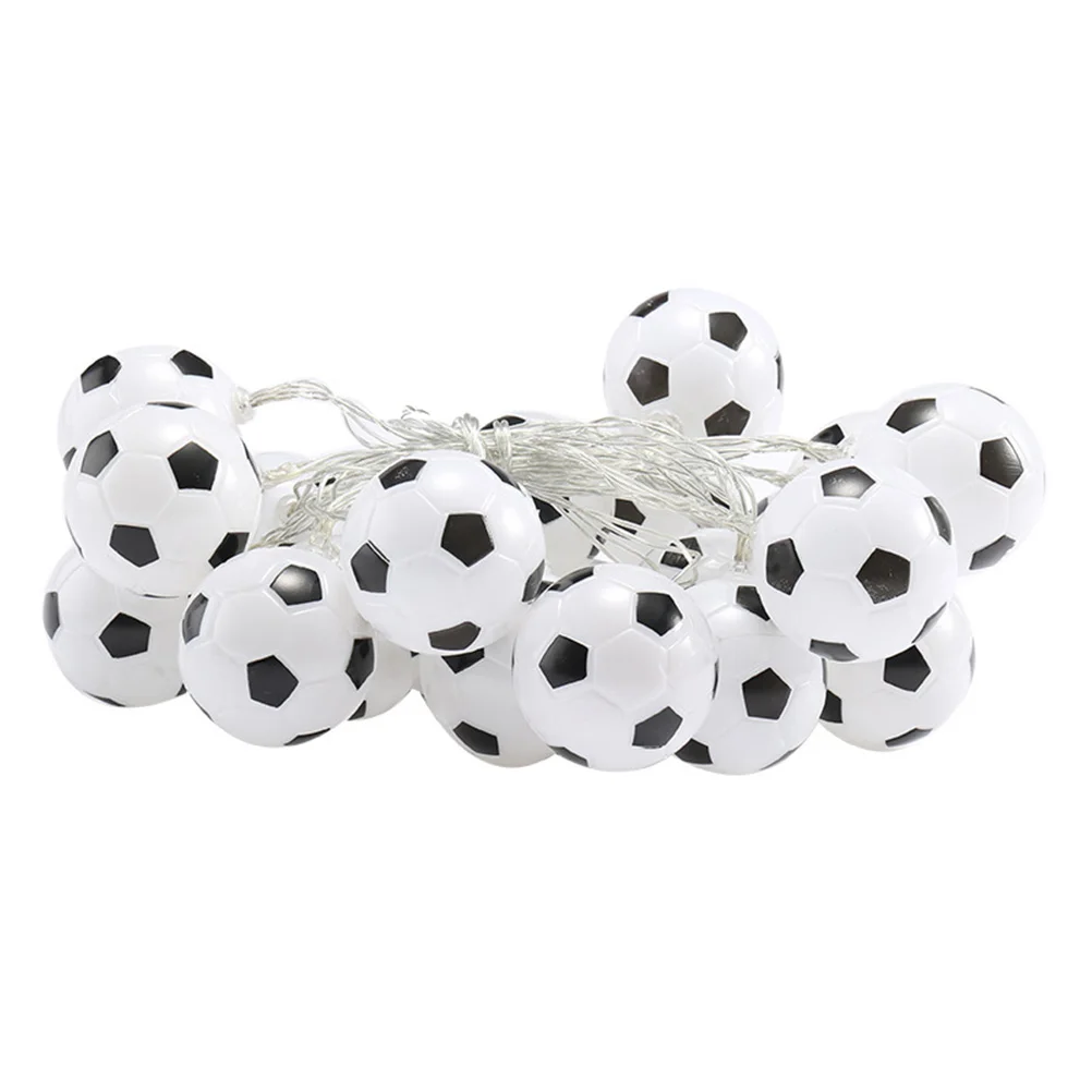 LED Football Shape String Lights Lovely Funny Light Decoration for Celebration Party Bedroom Birthday ( 20LEDs, Powered By Batte
LED Football Shape String Lights Lovely Funny Light Decoration for Celebration Party Bedroom Birthday ( 20LEDs, Powered By Batte
