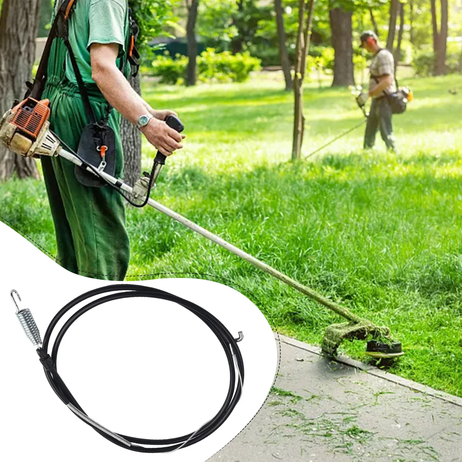 Control Cable For for Front Drive Self Propelled Lawnmowers Compatible with Various 22 Recycler Units Replaces Part No 1051845
Control Cable For for Front Drive Self Propelled Lawnmowers Compatible with Various 22 Recycler Units Replaces Part No 1051845